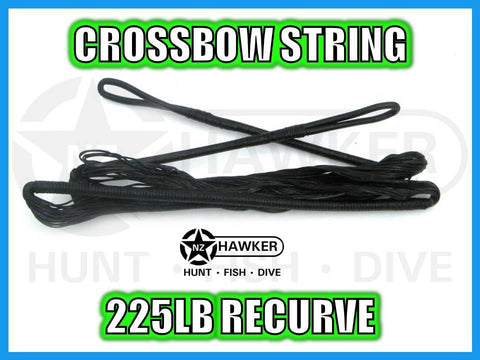 CROSSBOW STRING 225LB RECURVE - FACTORY REPLACEMENT