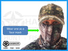 1x CAMO Face Mask Hunting Neck Gaiter Seamless Tube Bandana #01