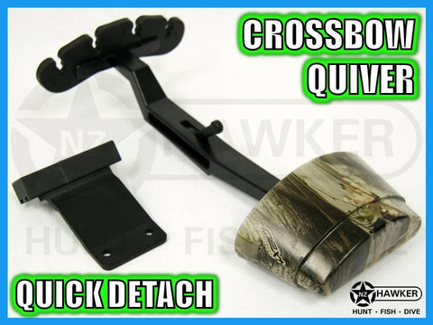 BOW / CROSSBOW QUIVER WITH ANGLE MOUNT G1 CAMO! 01