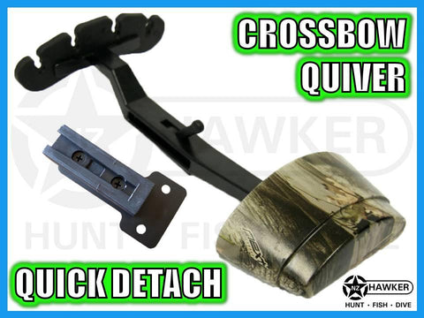 BOW / CROSSBOW QUIVER WITH FLAT MOUNT G1 CAMO! 02