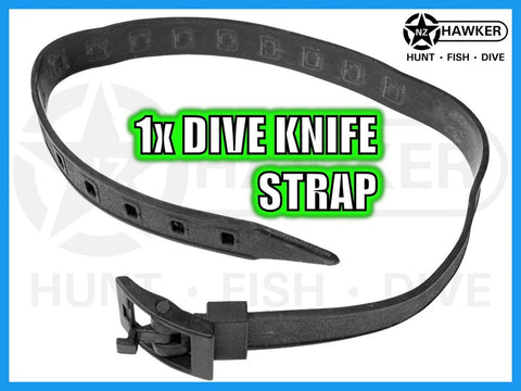 DIVE KNIFE LEG STRAP x 1 - QUALITY DESIGN! - CHOOSE QUANTITY - STYLE 02