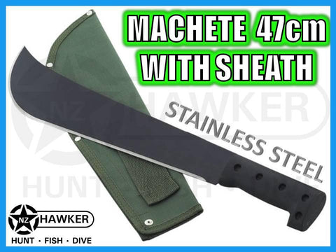 MACHETE 47cm 18.5" STAINLESS STEEL!!! 01