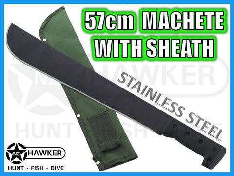 MACHETE 57cm 22.5" STAINLESS STEEL!!! 02