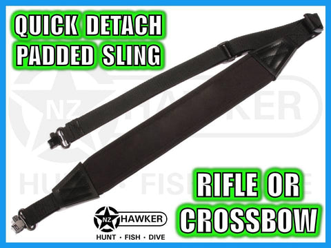 RIFLE SLING PADDED WITH QUICK DETACH SWIVELS!!! 02